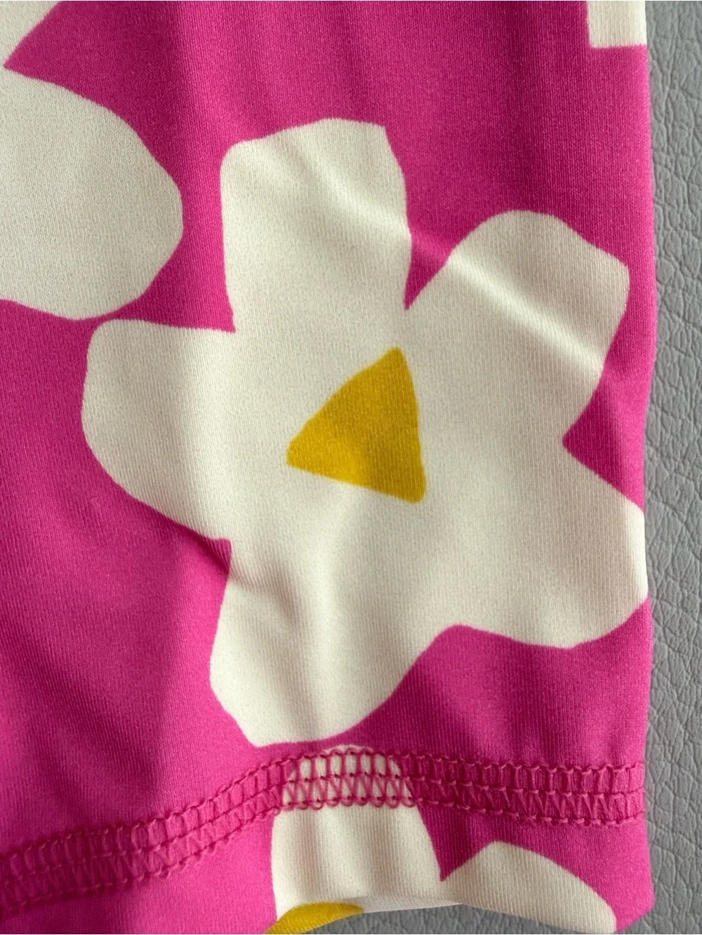 Hanna Andersson Long Sleeve Rashguard Pink Flowers Baby Swimsuit 6-12M - New